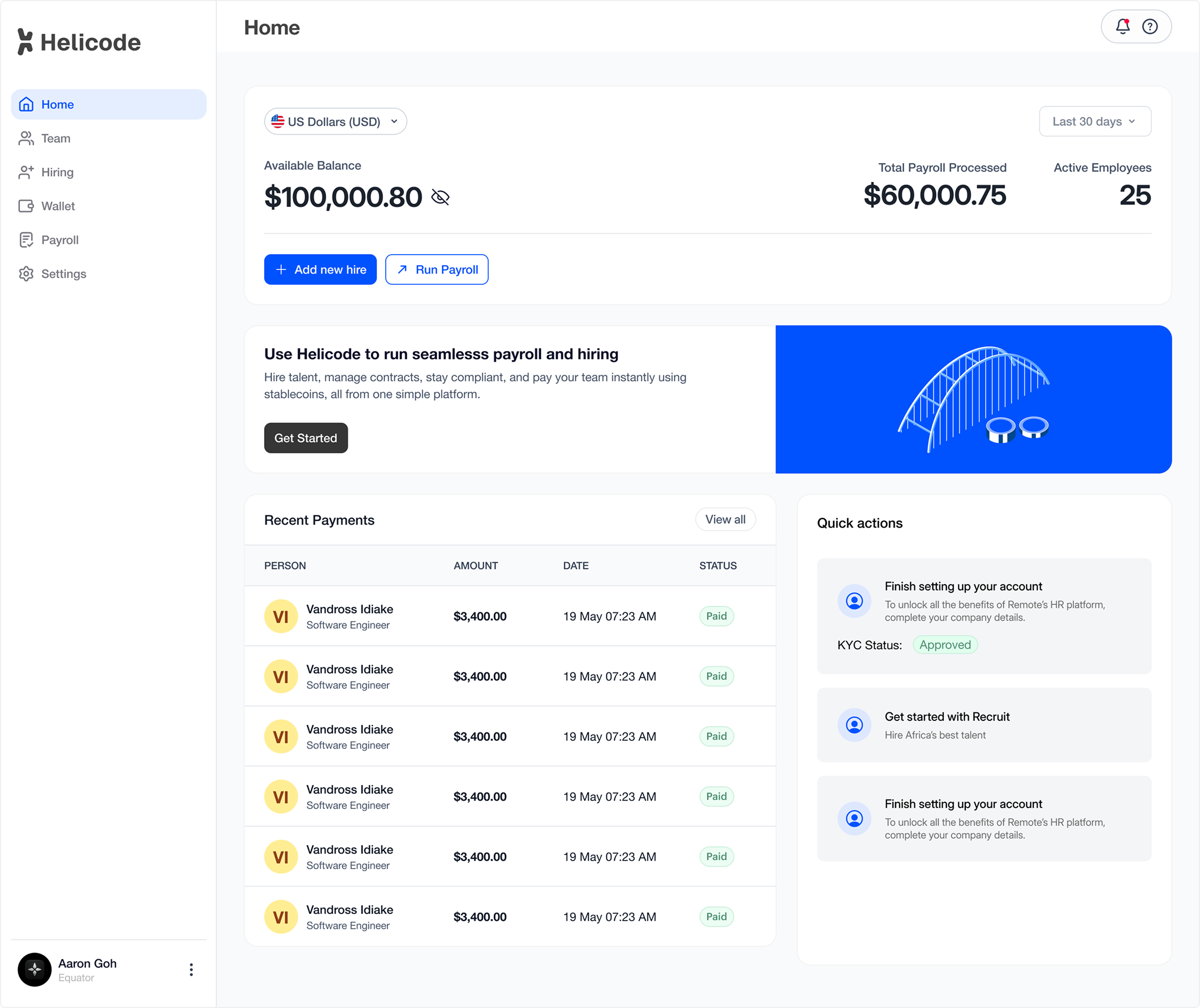 Dashboard Preview